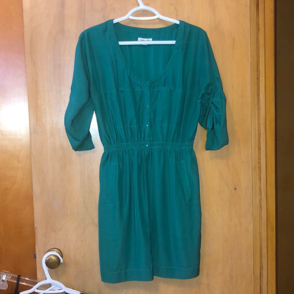Green urban outfitters lightly worn dress